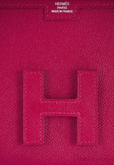 Jige Rouge Casaque Epsom Clutch GM