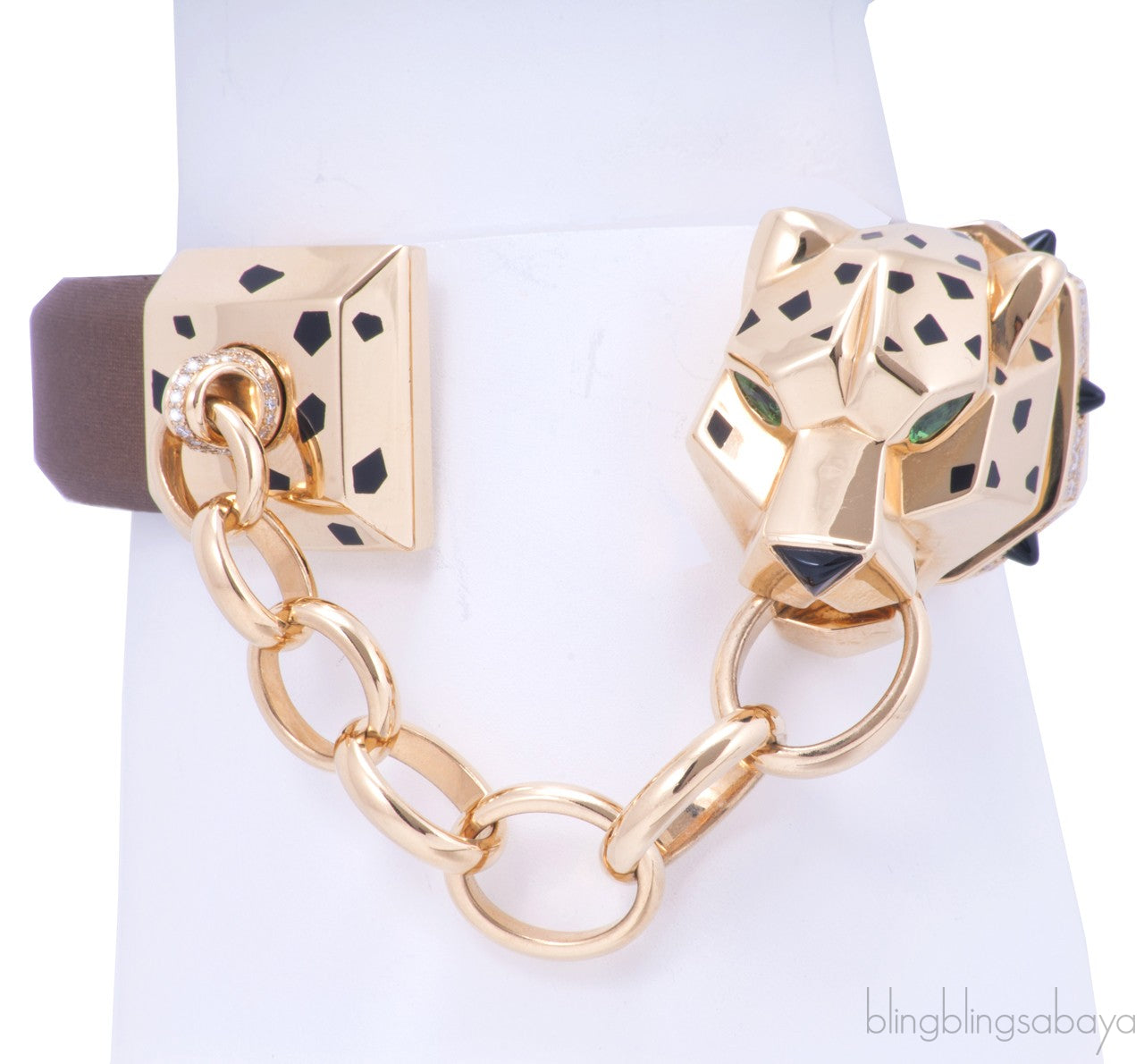Panthere Yellow Gold Chain Bracelet