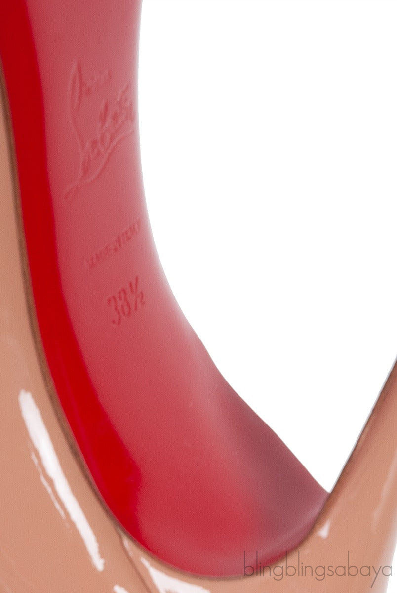 Nude Patent Iriza Heels