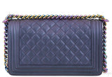 Le Boy Iridescent Medium Flap Bag