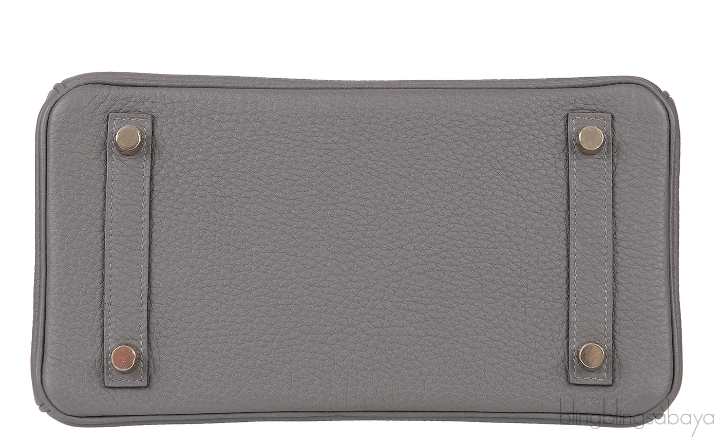 Birkin 25 Gris Meyer Togo GHW