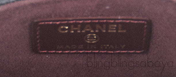 Chanel Black Quilted Phone Holder GHW