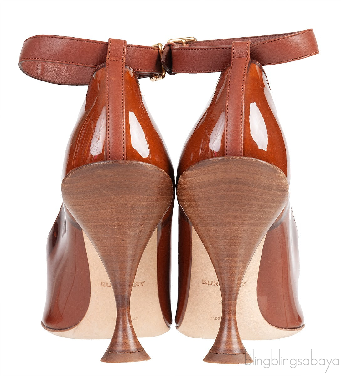 Evan Patent Leather 105 mm Pumps