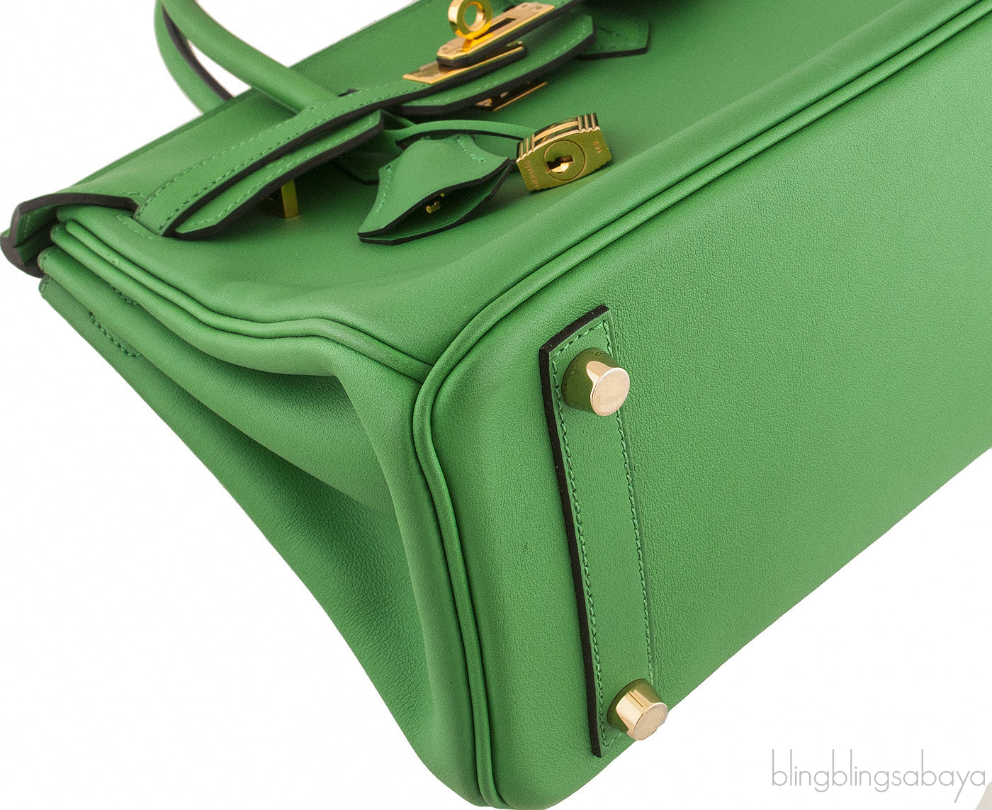 Birkin 25 Bambou Swift GHW