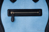 Tricolor Teal & Red Mini Luggage