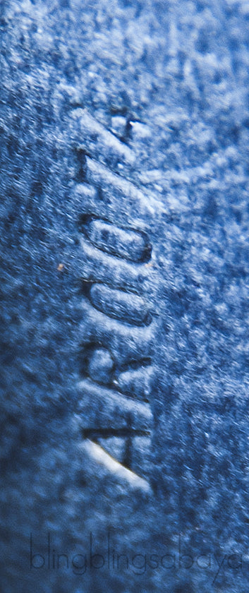 Blue Epi Leather Pochette