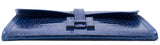 Jige Clutch Blue Niloticus