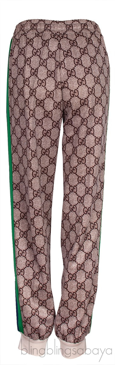 Brown GG Printed Jogger