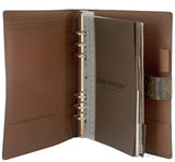 Large Ring Monogram Agenda