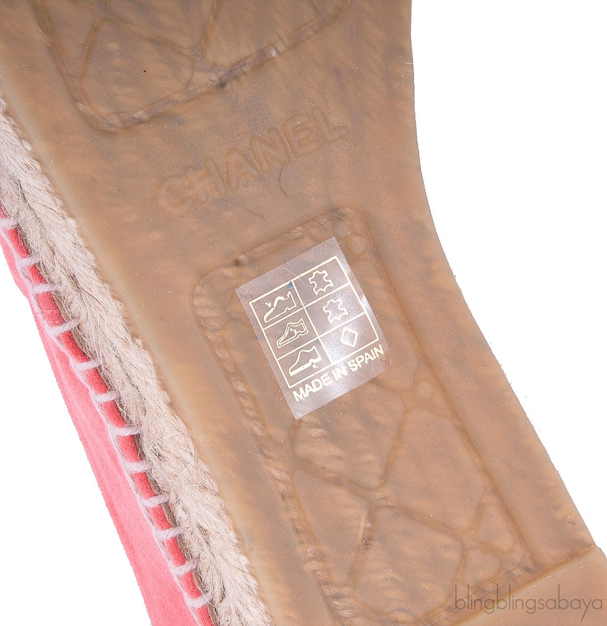 CC Suede Coral Espadrille