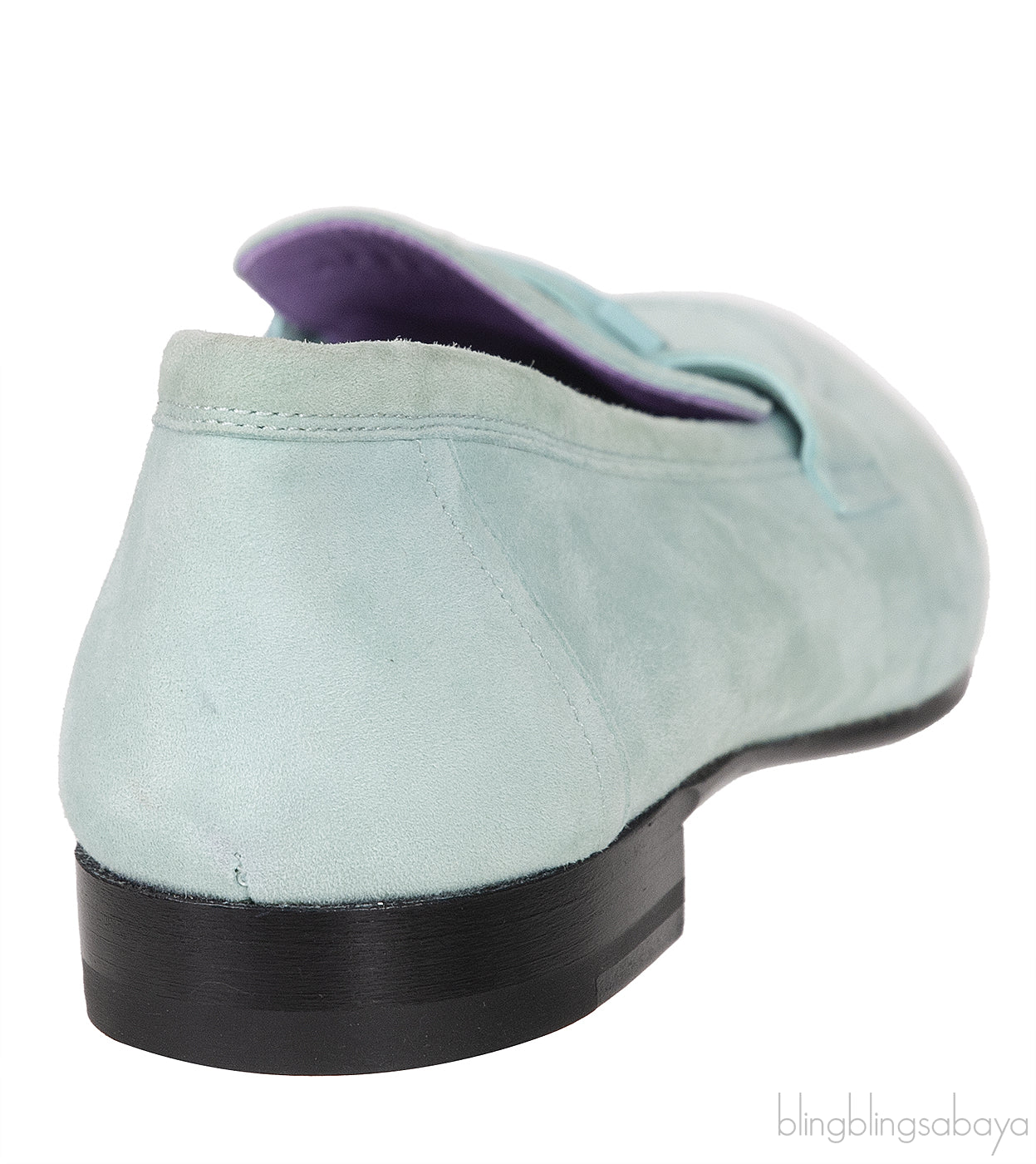 Paris Loafer Suede Vert Embrun Loafer Shoes