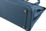 Birkin 30 Blue Cobalt Togo GHW