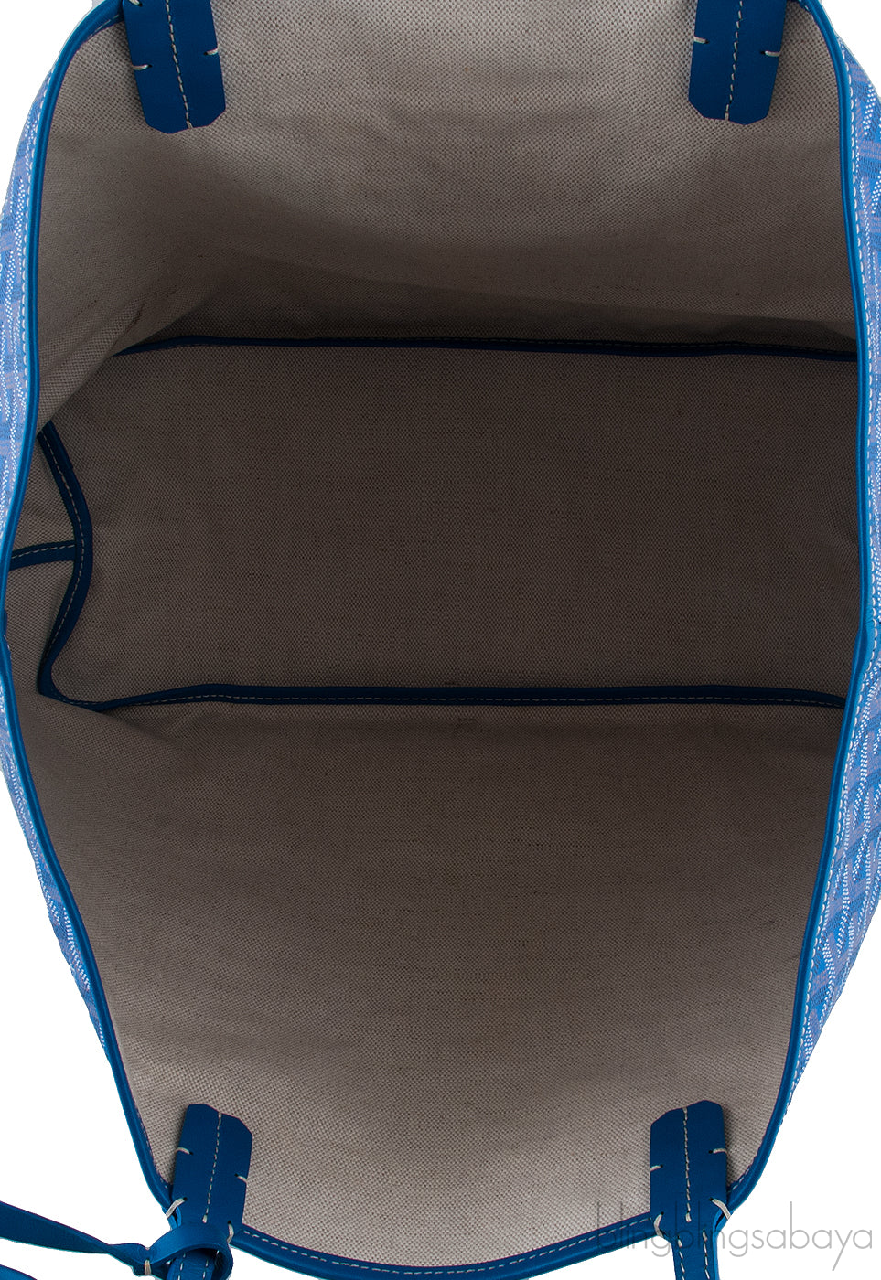 Saint Louis Claire Voie Blue Tote