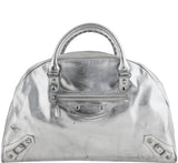 Silver Medium Bowling Bag