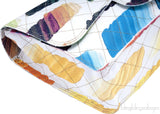 Jumbo Multicolor Colorama Flap Bag