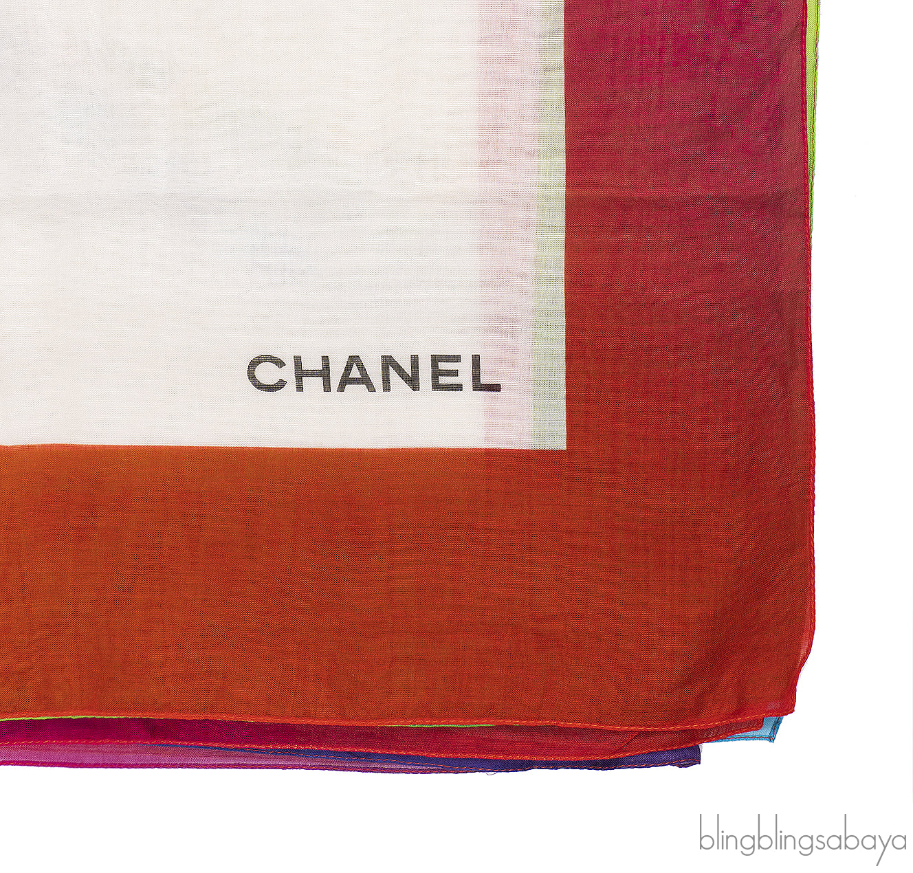 Chanel Multi-color CC XL Shawl