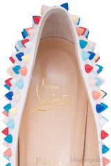 Pigalle Multicolor Spiked Leather Pump