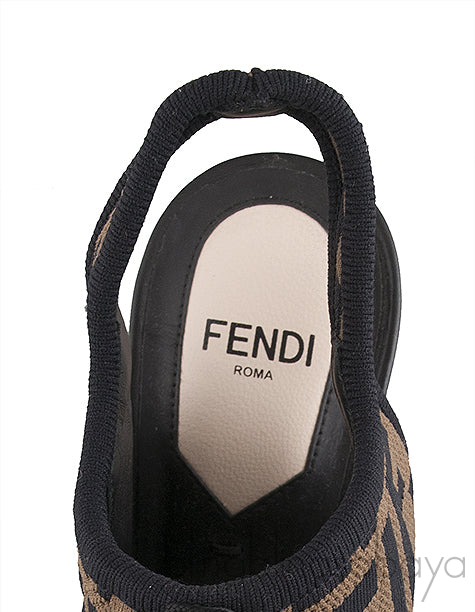 FF Logo Stretch Sandals