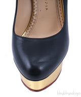 Dolly Leather Platform Pumps