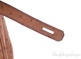 Birkin 30 Cognac Ostrich GHW