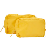 Yellow Cosmetic Pouches