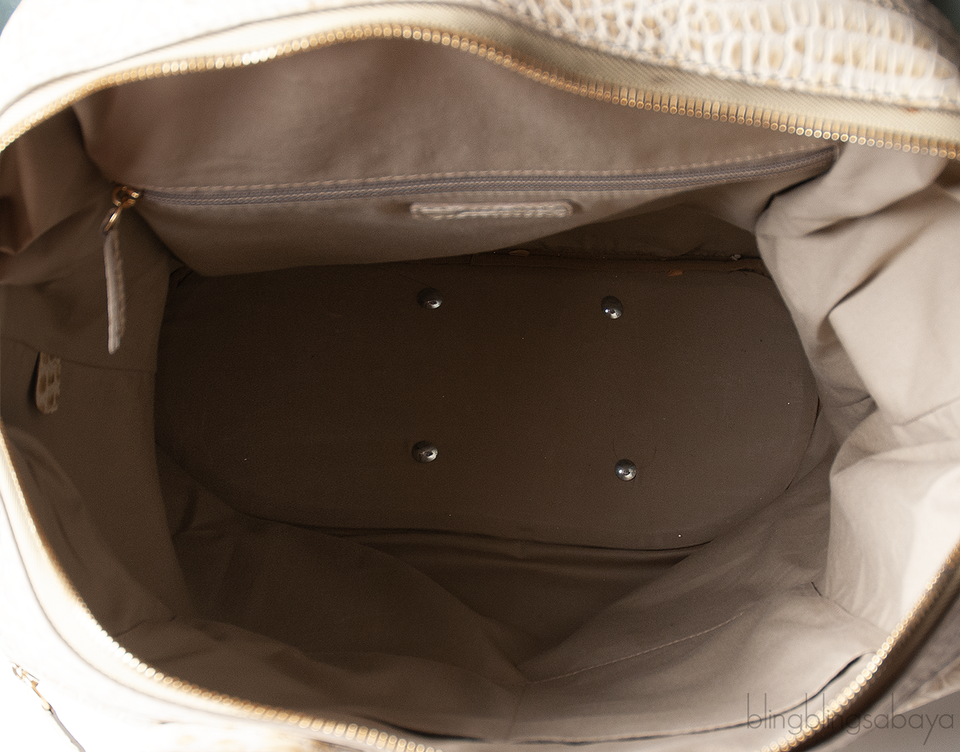Nightingale Calf Leather Croc Embossed Luggage Trolley