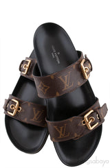 Monogram Bom Dia Flat Mule