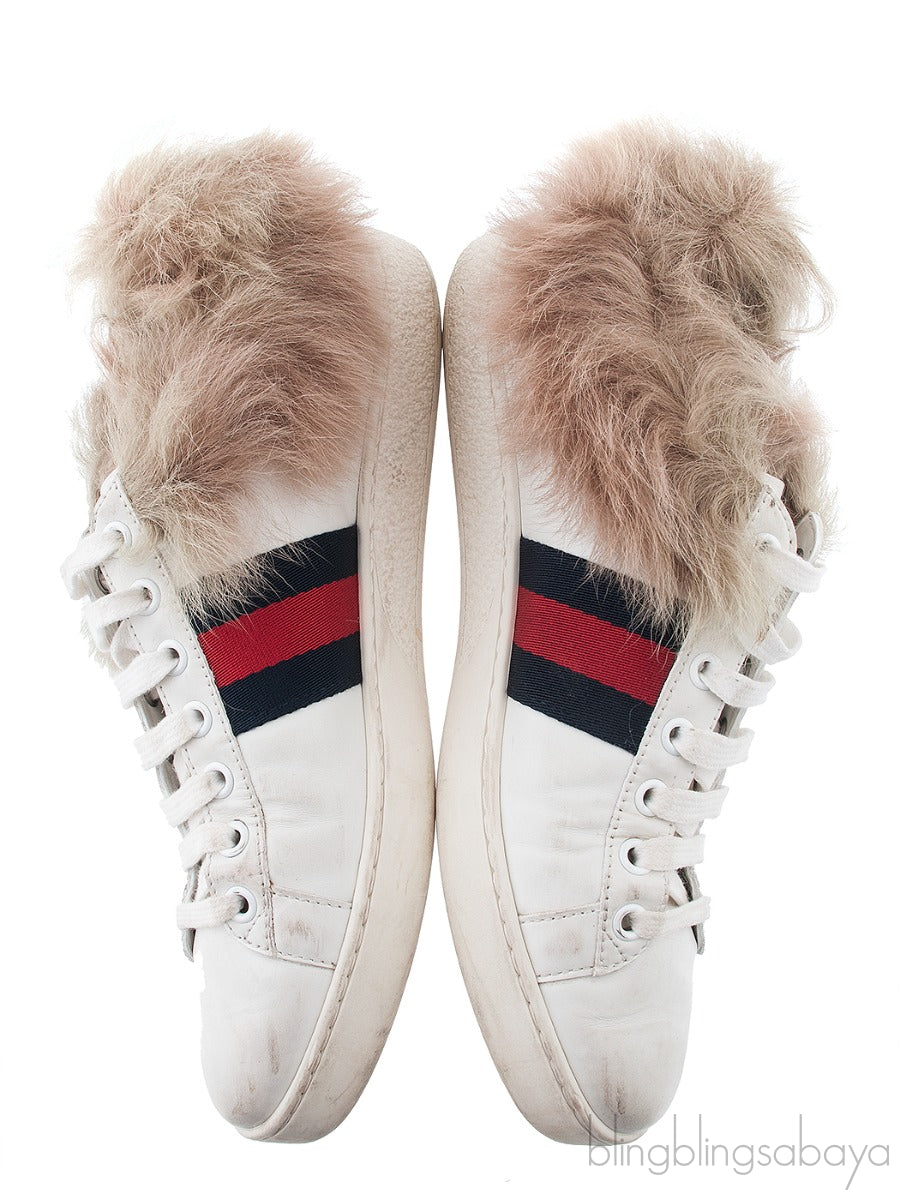 Ace Sneaker with Fur