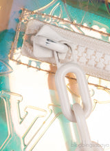 Virgil Prism Monogram Hologram Wristlet Bag