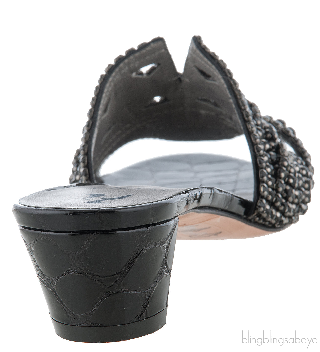Galaxy Croc Embossed Sandals