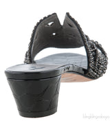 Galaxy Croc Embossed Sandals