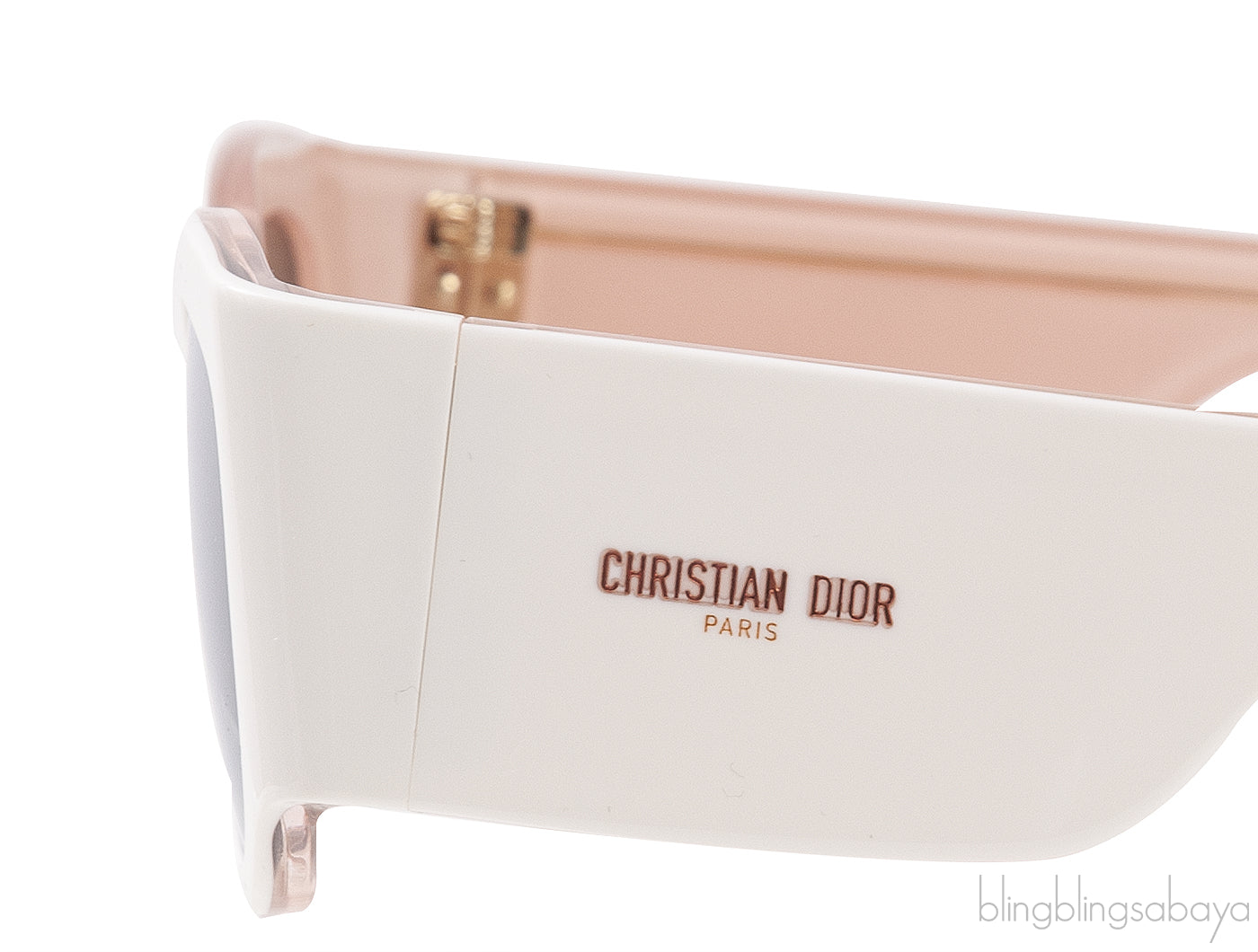 DiorNuit S11 99A4 White Pink Sunglasses