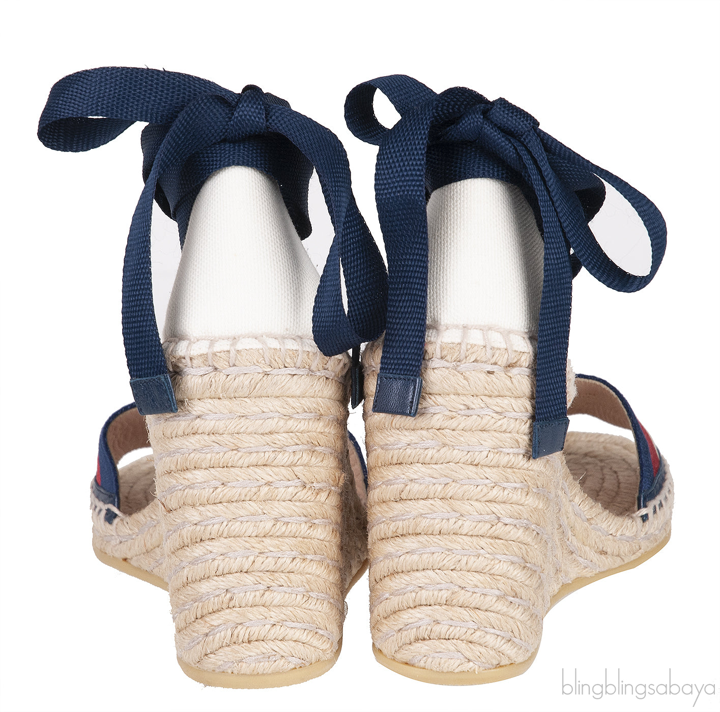 Lilibeth Web Espadrille Wedges