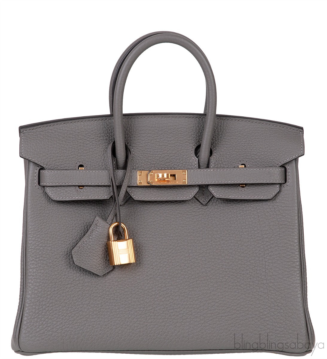 Birkin 25 Gris Meyer Togo GHW
