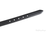 Black Floral Cut-out Wide Belt