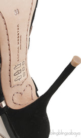 Cut-out Suede Leather Sandals
