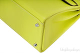Kelly 32 Bi-color Lime Epsom Retourne