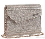Candy Silver Glitter Acrylic Clutch Bag