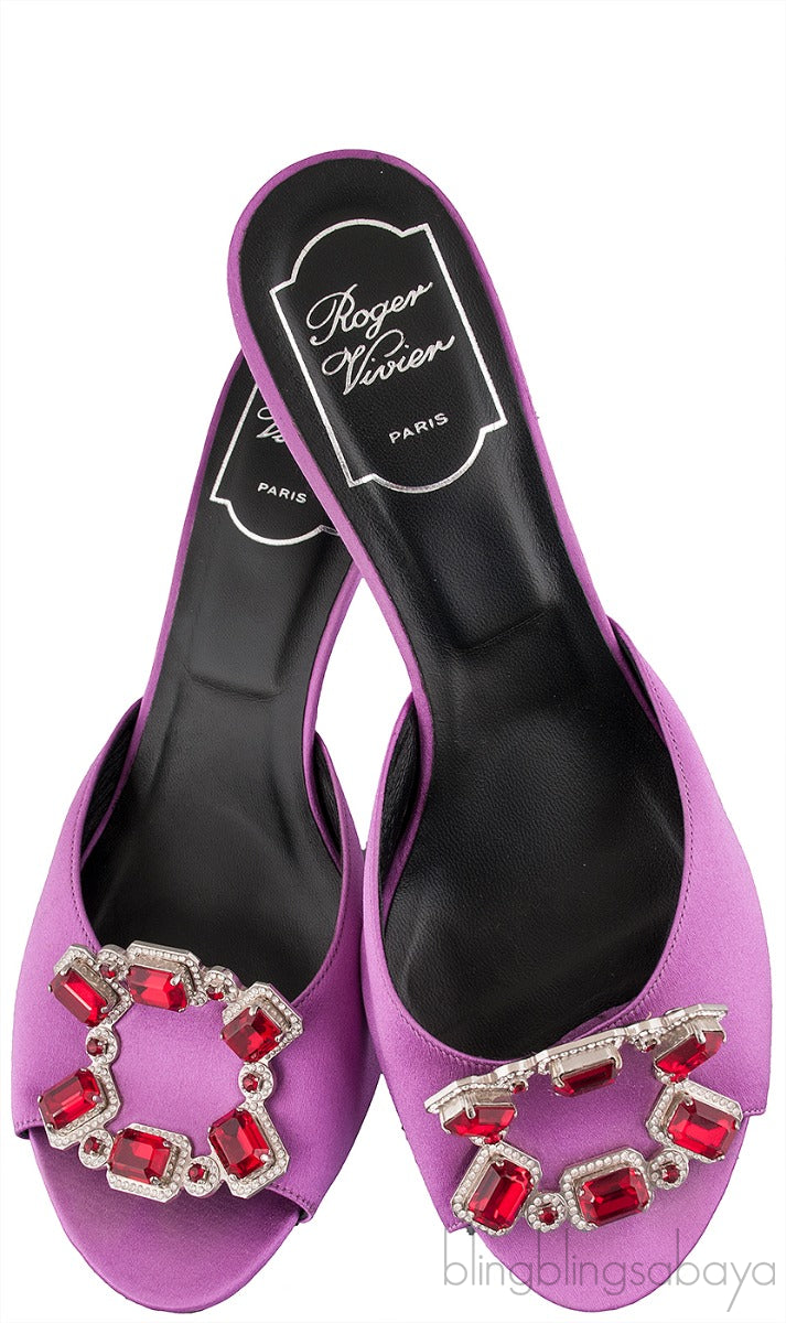 Sin Crown Jewel Purple Mule