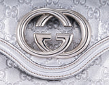Silver Metallic Small Shoulder Bag