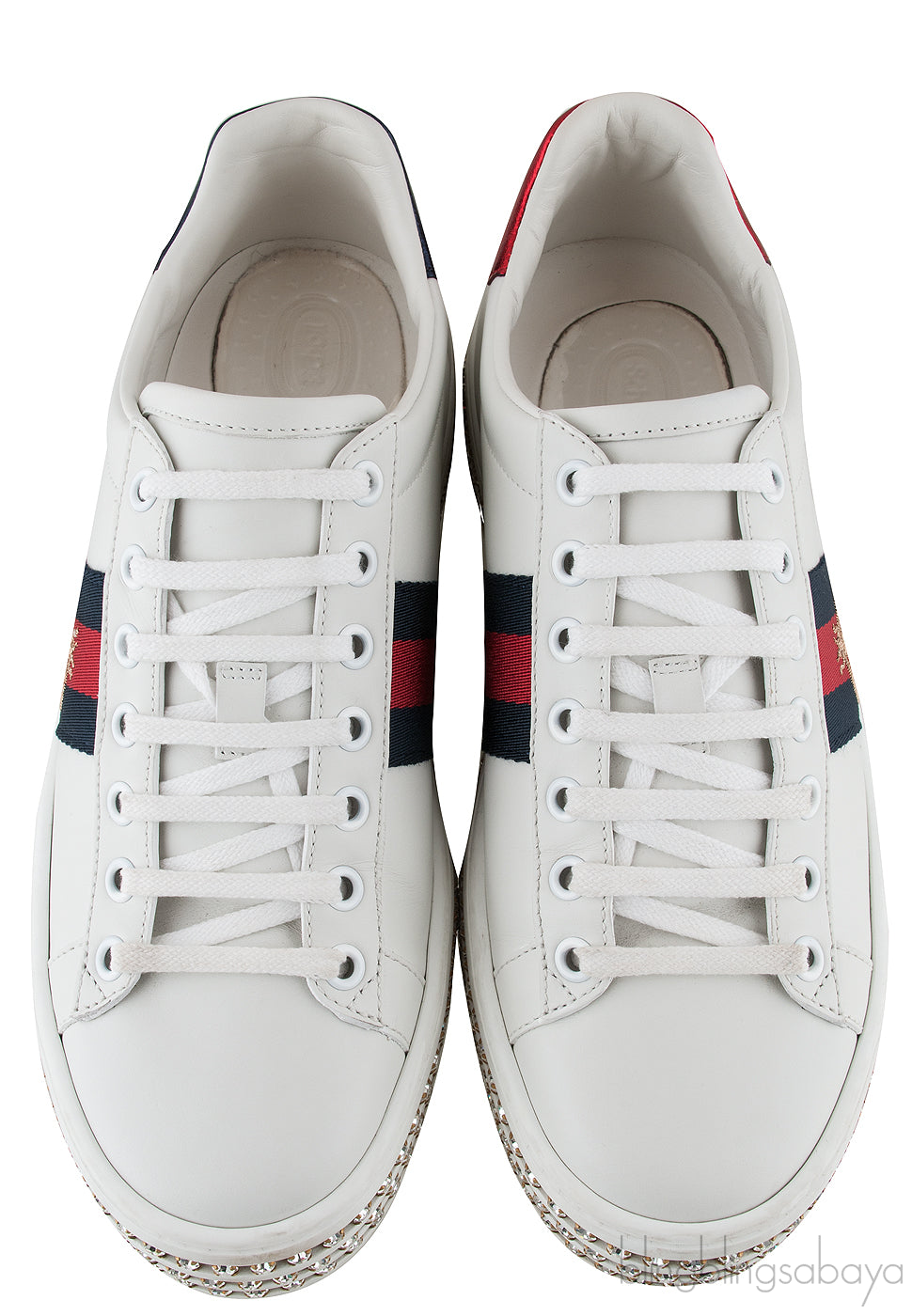 Ace Crystal Embellished Sneakers