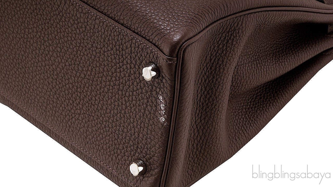 Kelly 35 Choco Brown Retourne PHW
