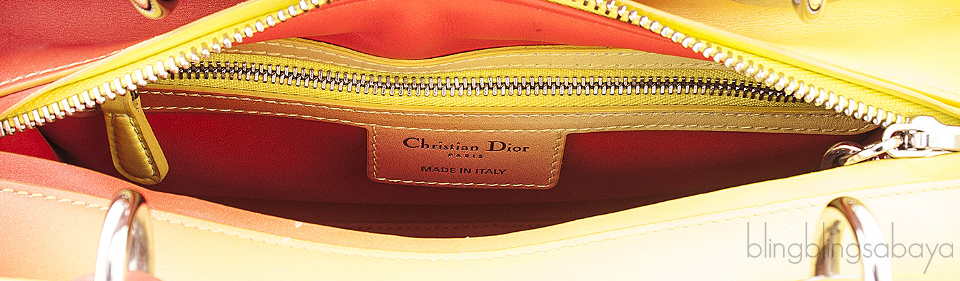Bi-color Gradient Lady Dior Bag