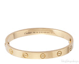 Yellow Gold LOVE Bracelet