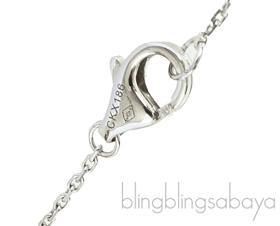 Amulette Pendant White Gold Diamond XS