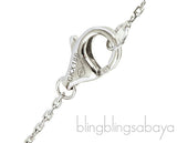 Amulette Pendant White Gold Diamond XS