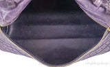 L19 Alligator Purple Pouch