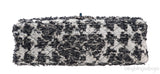 Chanel 2.55 Reissue Camellia Tweed Black and White Flap Bag