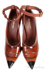 Evan Patent Leather 105 mm Pumps