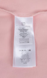 Lanvin Pink Leopard Logo Dress